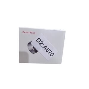 NEW Smart Ring Size 7 Gold SmartHealth Mobile Charging